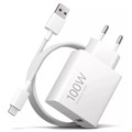 PUNJAČ XIAOMI 100 W Charging Combo (Type-A) + Type-C kabel, blister