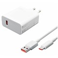 PUNJAČ ORIGINAL XIAOMI MDY-13-EE 120W TURBO + KABEL USB TYPE-C, white, bulk